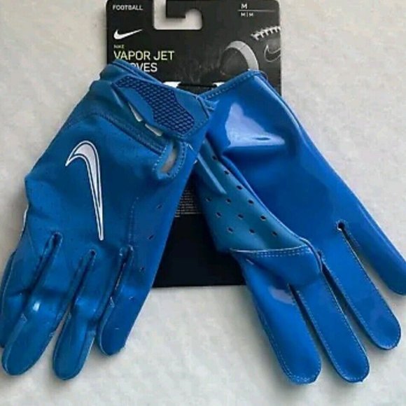 Nike Vapor Jet 6.0 Adult Football Gloves Blue Men's Size M & L CZ4127-49… - Picture 3 of 6